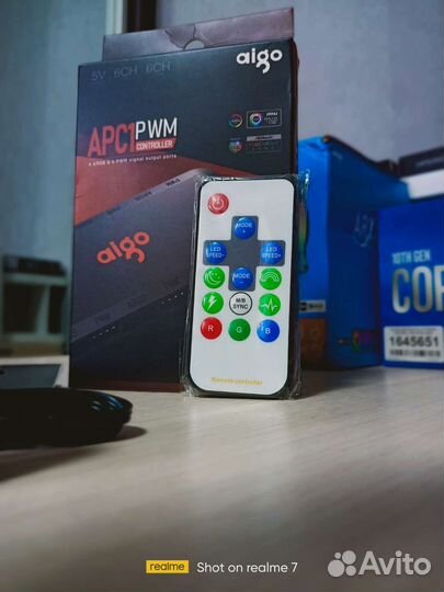 Aigo argb контролер для Вентиляторов