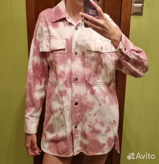 Куртка рубашка Pull&Bear