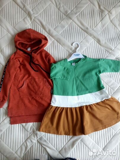 Детская одежда для девочек 92 98 пакетом