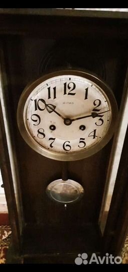 Старинные настенные часы mitad
