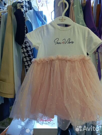 Платье для девочки 92