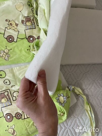 Бортики в детскую кроватку