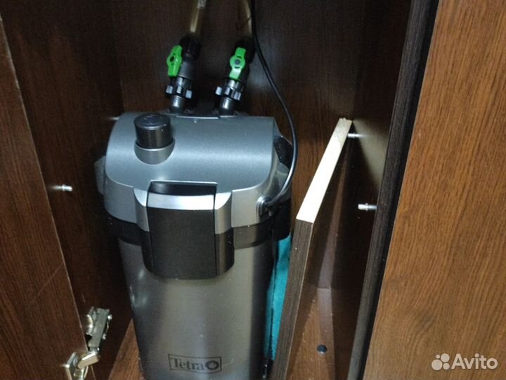 Аквариум с тумбой 100 литров б/у