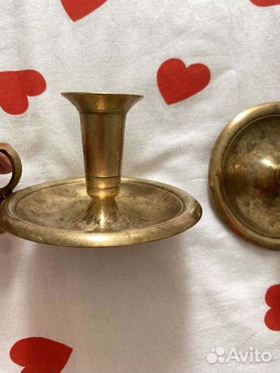 Подсвечник латунь Индия