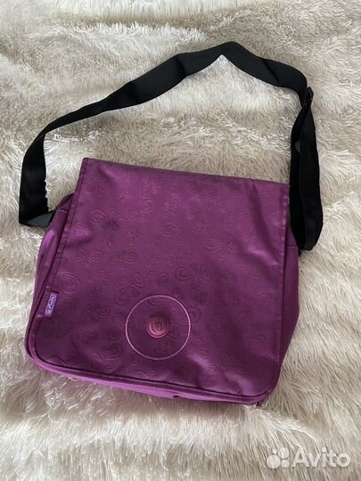 Сумка школьная темно-розовая, Herlitz