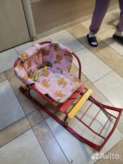 Коляска санки