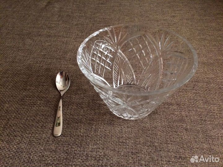 Хрустальная ваза для фруктов