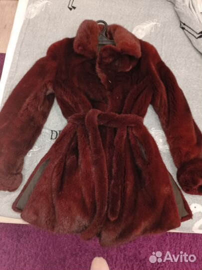 Шуба норковая 48 50 бу