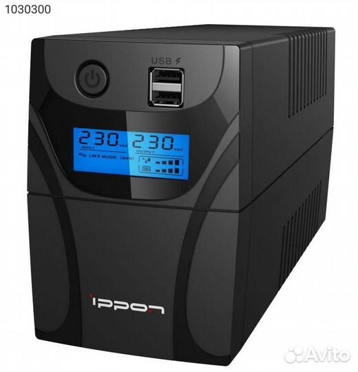 Ибп Ippon Back Power Pro II 600VA, Tower, 1030300