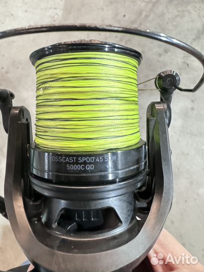 Катушка Daiwa crosscast spod 45 SCW 5000c QD