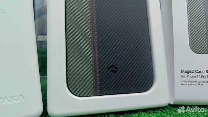 Чехол pitaka для iPhone 14 Pro Max Kevlar