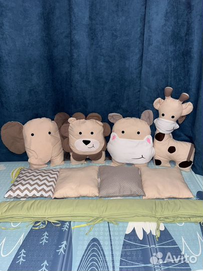 Бортики в кроватку