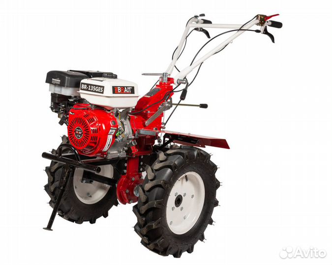 Мотоблок бензиновый BR-135GES 17л. 4 вперед