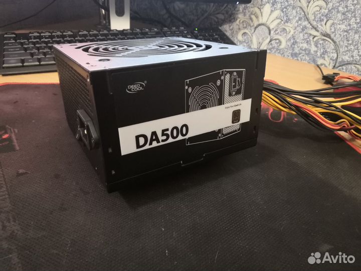 Блок питания Deepcool DA500w,80Plus Bronze,пломба