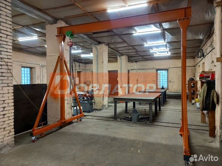 Кран козловой (мпу) усиленный 1 т