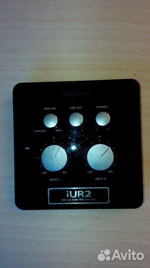 Tascam IUR2 (Teac) аудиокарта цап