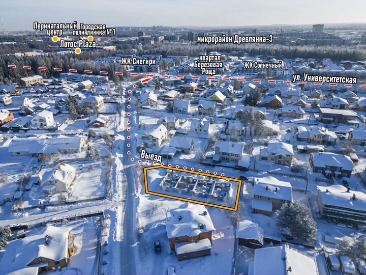 Таунхаус 128,4 м² на участке 3,6 сот.