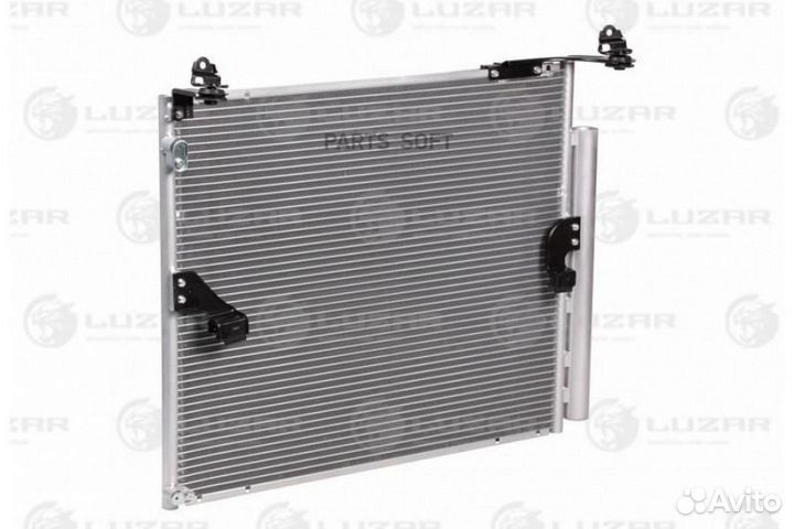 Luzar lrac1972 Радиатор кондиц. с ресивером для а