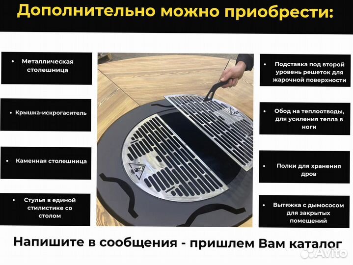 Модульные барбекю гриль столы с доставкой