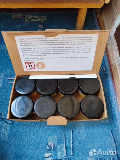 Набор ангобов Керамика гжели