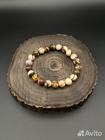 Браслеты из натуральных камней (Яшма)