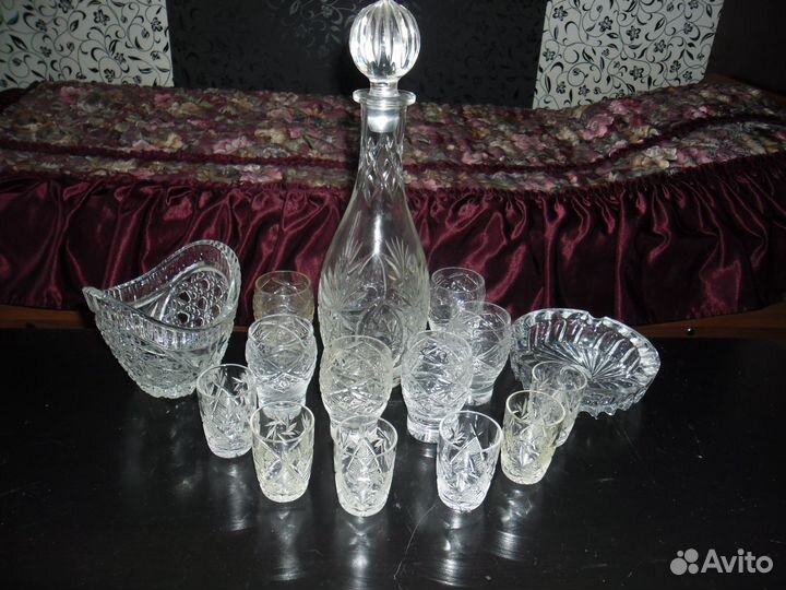 Графин хрустальный СССР