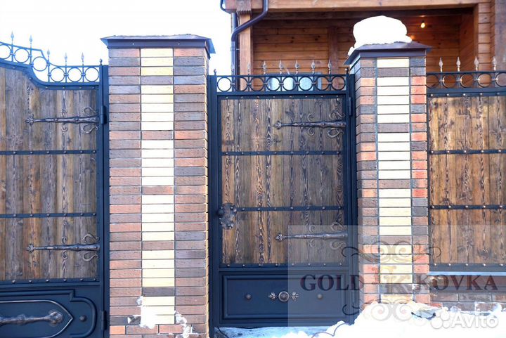 Кованые ворота