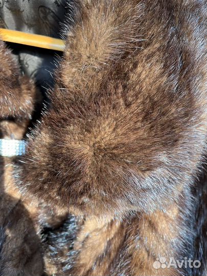 Шуба норковая 48 50 бу