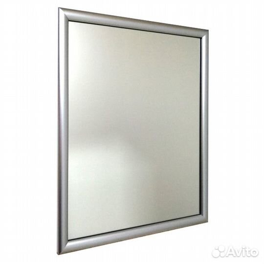 Зеркало магнат 440х550мм серебро стекло/мдф