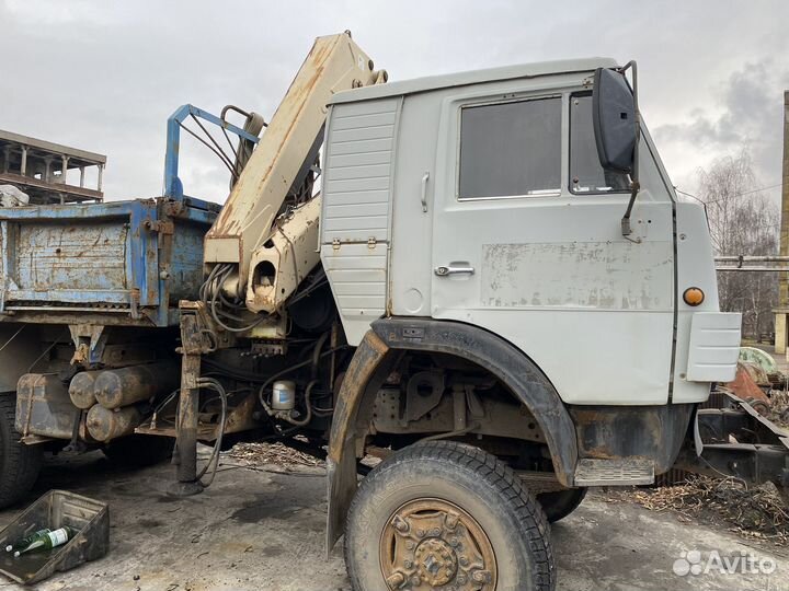 КАМАЗ 43118-10 с КМУ, 1990