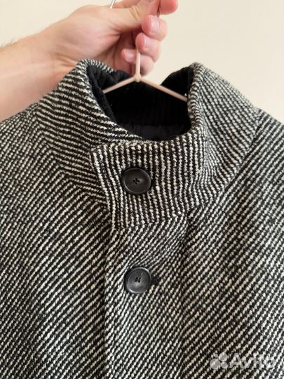 Zara Пальто мужское zara серое L