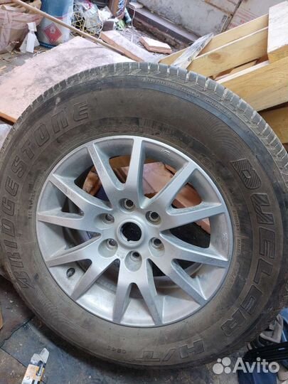 R17 Bridgestone Dueler 684 265/65, PCD 6x114.3 DIA 60.1