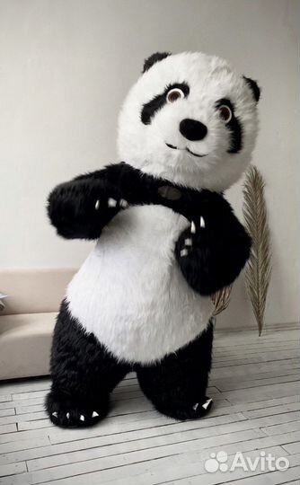 Ростовая кукла аэрокостюм медведь панда