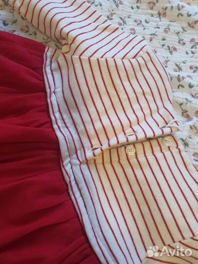 Платье next новое 6-9 месяцев