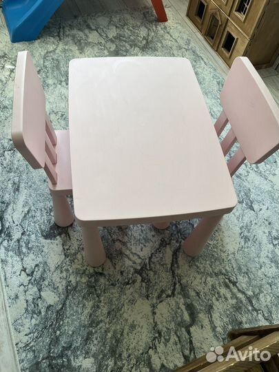 Стол со стульями IKEA бу