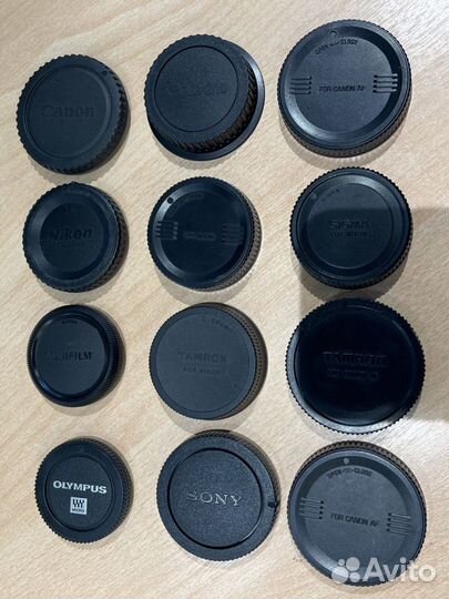 Крышки для байонета /Nikon/Fujifilm