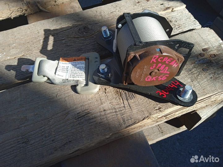 Ремень безопасности зад. Infiniti/ QX56/ JA60/ Средний/ к.т.№898547S082