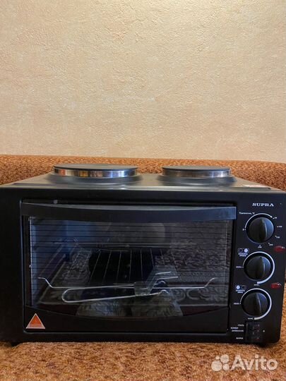 Электропечь с двумя конфорками supra МТС 5-302