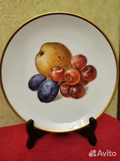 Винтажная декоративная тарелка из Германии
