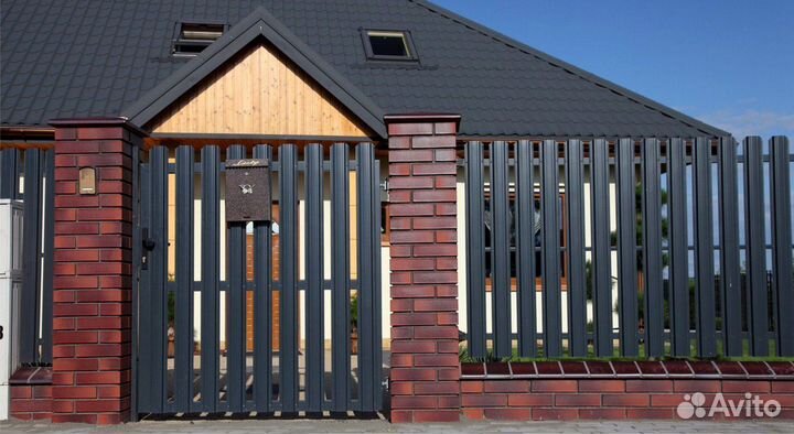 Евроштакетник на забор