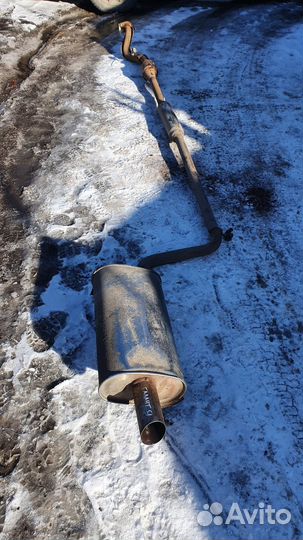 Выхлопная система Mitsubishi galant 9