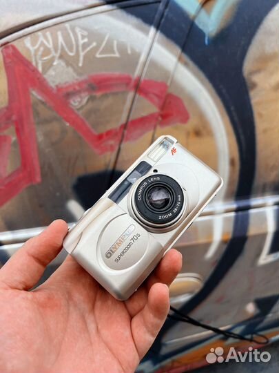 Пленочный фотоаппарат Olympus Superzoom 70G