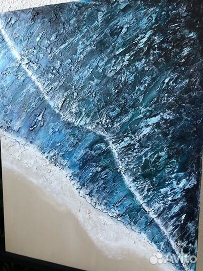 Картина абстрактная «Море»