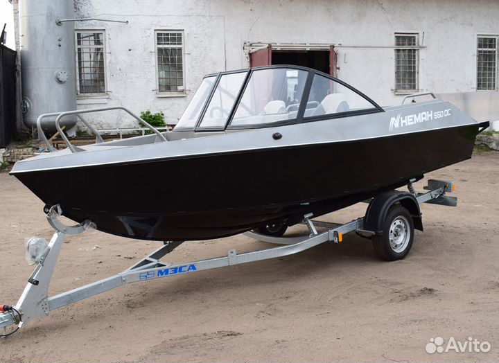 Неман 550 DC новый катер алюминиевый