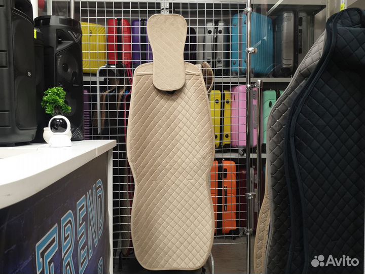 Накидка алькантара с бортами в авто