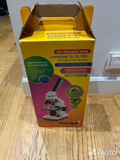 Микроскоп Levenhuk 2L plus