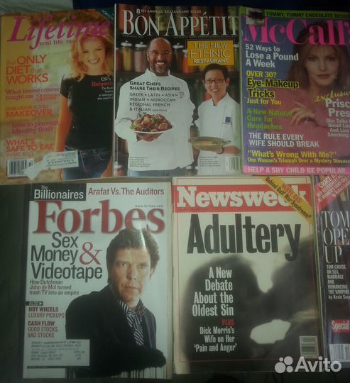 Винтажные журналы на англ. языке, США