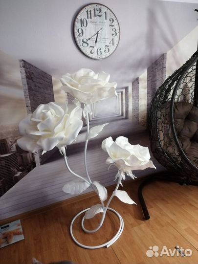 Ростовые цветы из изолона