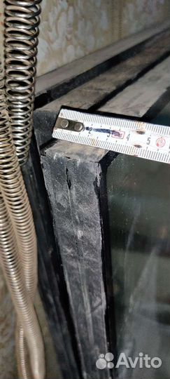 Балконный блок пвх бу