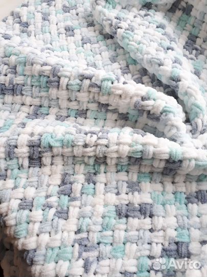 Плед детский плюшевый